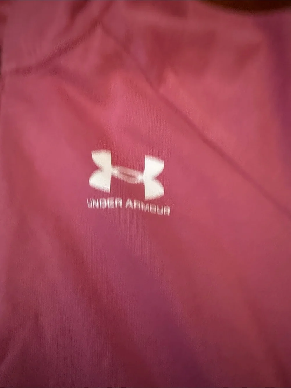 Under Armour Girls Pink Full-Zip Hooded Jacket